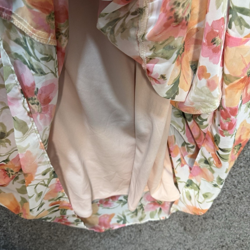 Chris McLaughlin Floral Maxi Dress 12 Whimsical Fairycore Cottagecore NWT - Picture 8 of 10